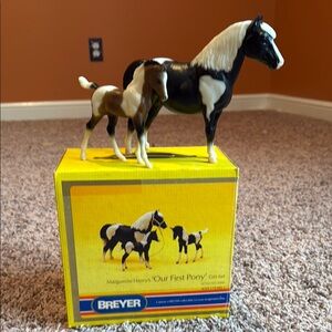 Breyer 'Our First Pony' Gift Set - Black and White